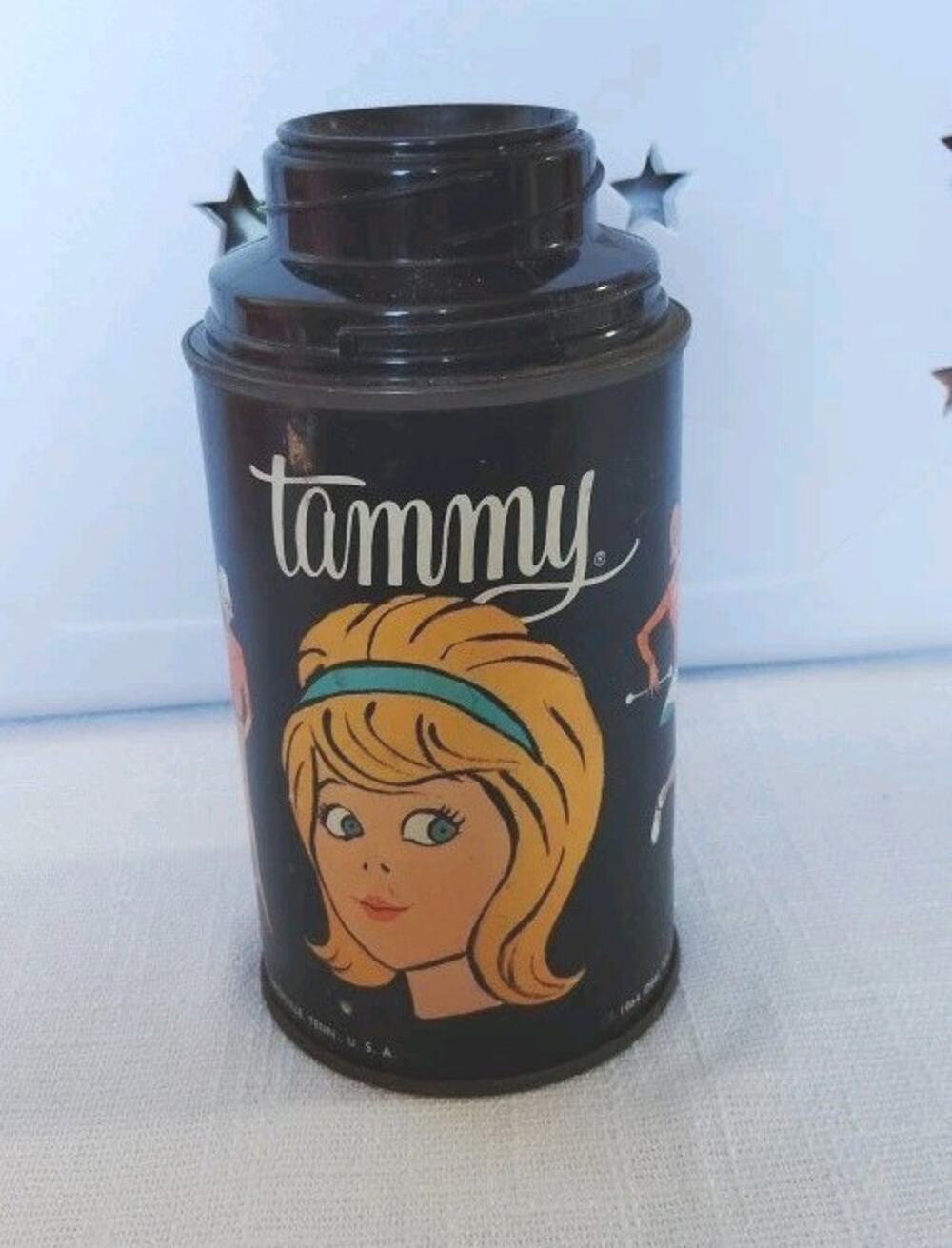 Tammy Collectible Metal Thermos Vacuum Bottle NO Lid